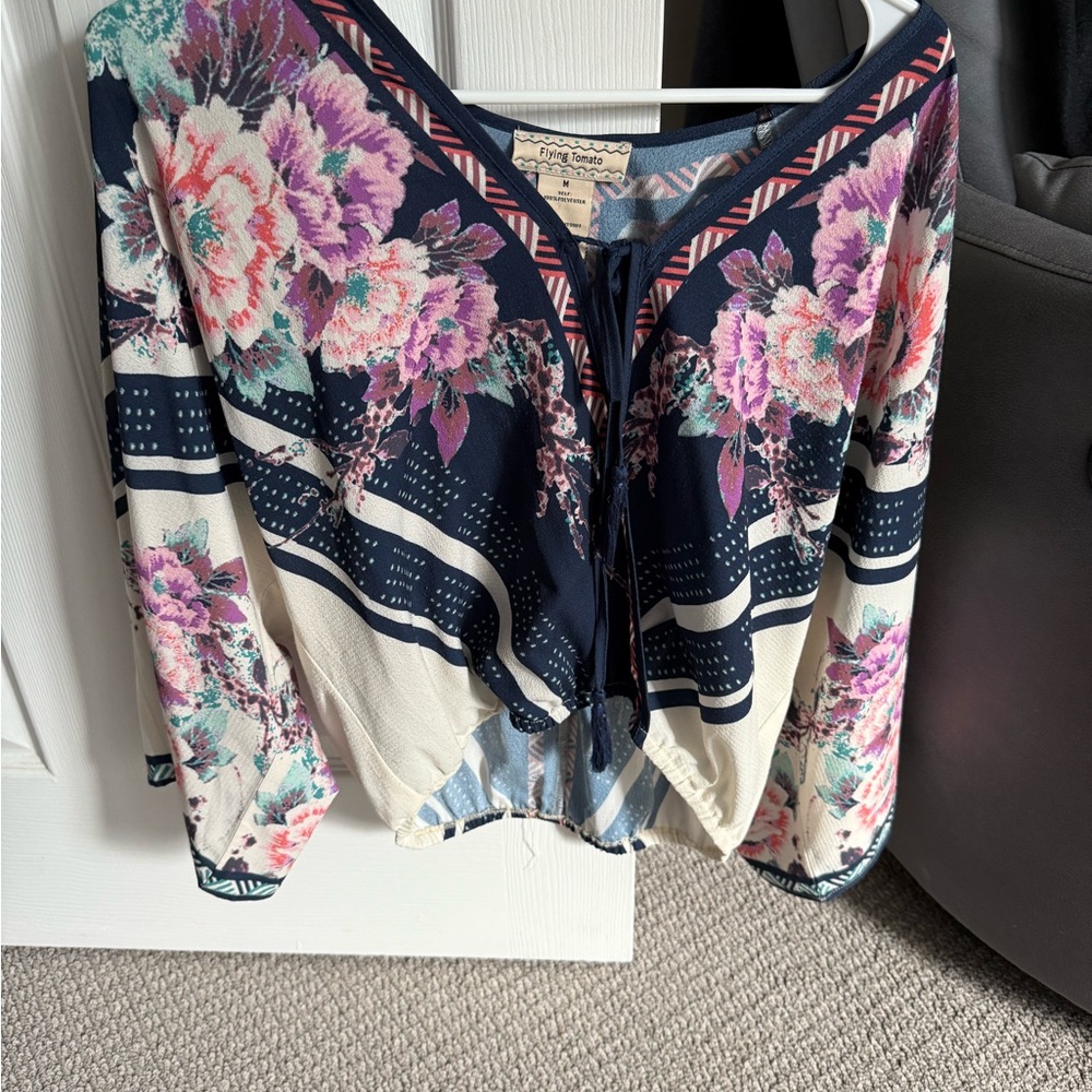Flying Tomato Floral Multicolor Blouse